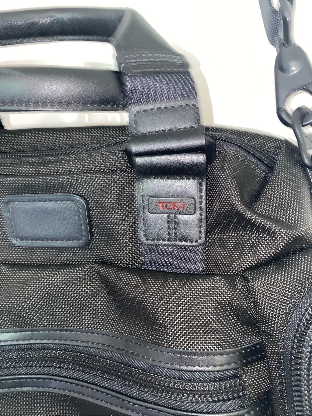 TUMI Alpha Bravo Briefcase with Laptop Compartment.